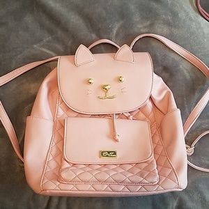 Betsey Johnson Cat Backpack